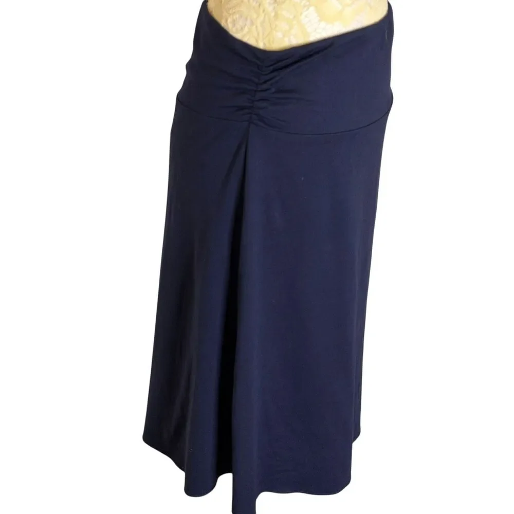 Colorado TC Clothing Tranquility Reversible Skirt A Line Ikat Print Navy S? bv